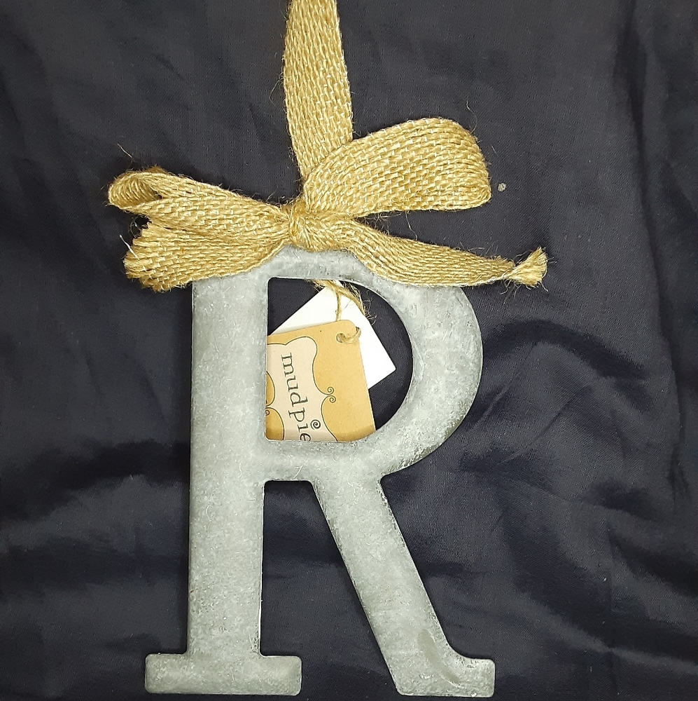 Tin Ornament Letters